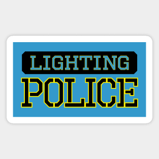 Light Police Magnet